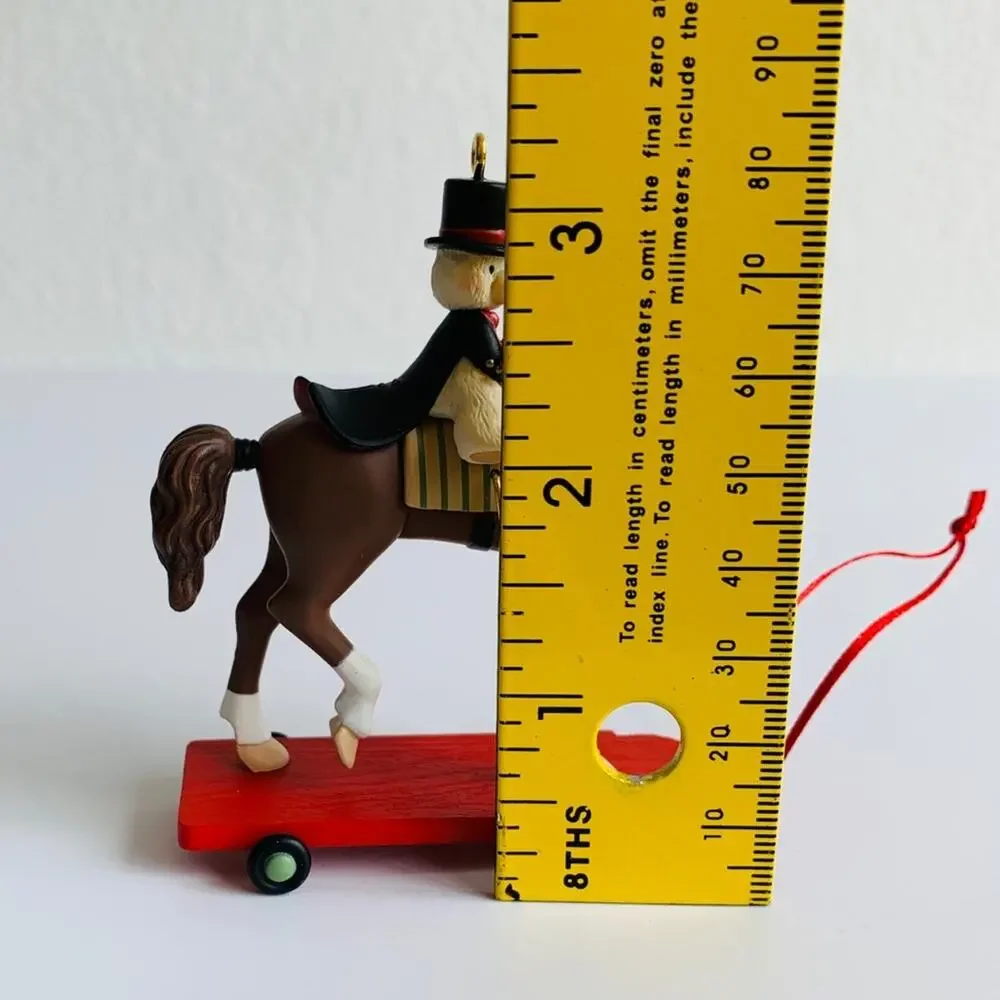 2008 Hallmark Horse & Bear Ornament